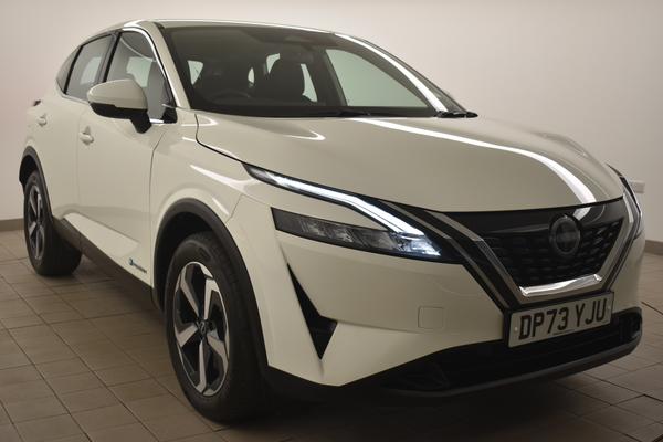 Used 2023 Nissan QASHQAI 1.5 E-Power Acenta Premium 5dr Auto White at SERE Motors