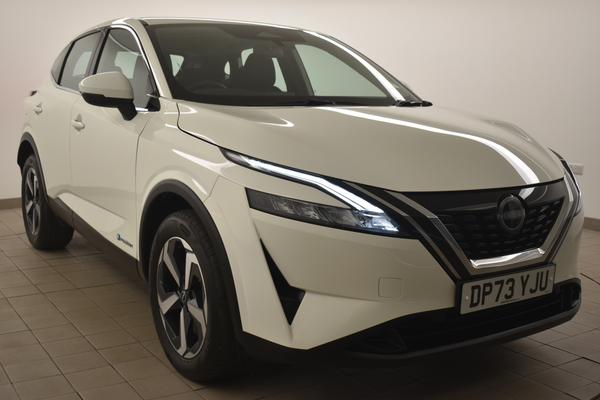 Used 2023 Nissan QASHQAI 1.5 E-Power Acenta Premium 5dr Auto White at SERE Motors