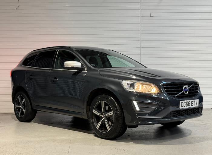 Used 2016 Volvo XC60 2.0 D4 R-Design Nav SUV 5dr Diesel Manual Euro 6 (s/s) (190 ps) Grey at Gravells