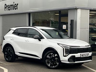 Used 2026 Kia Sportage 1.6 T-GDi HEV GT-LINE Fusion White at Kia Motors UK