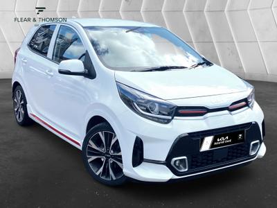 Used 2023 Kia Picanto 1.0 DPi ISG GT-LINE Clear White at Kia Motors UK