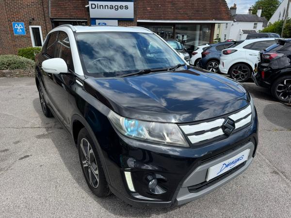 Used 2016 Suzuki Vitara 1.6 SZ5 SUV 5dr Petrol Auto Euro 6 (s/s) (120 ps) Black with White Roof at Dinnages