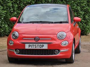 Used 2016 Fiat 500 1.2 Lounge Hatchback 3dr Petrol Manual Euro 6 (s/s) (69 bhp) Coral Red at #sitename#