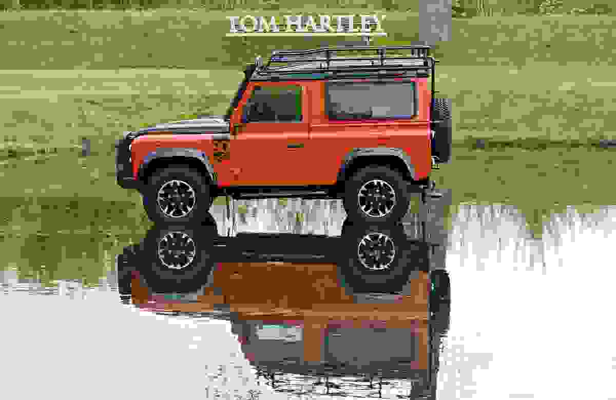 Used 2016 Land Rover Defender 90 Adventure Edition Phoenix Orange at Tom Hartley