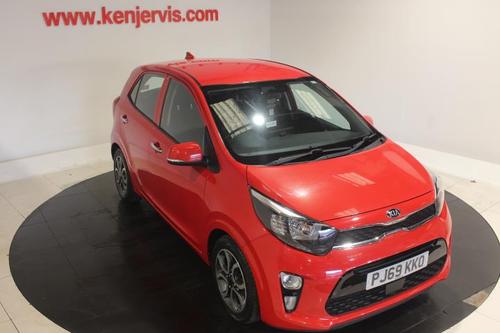 Used 2019 Kia Picanto 1.25 3 Hatchback 5dr Petrol Manual Euro 6 (s/s) (83 bhp) Red at Ken Jervis