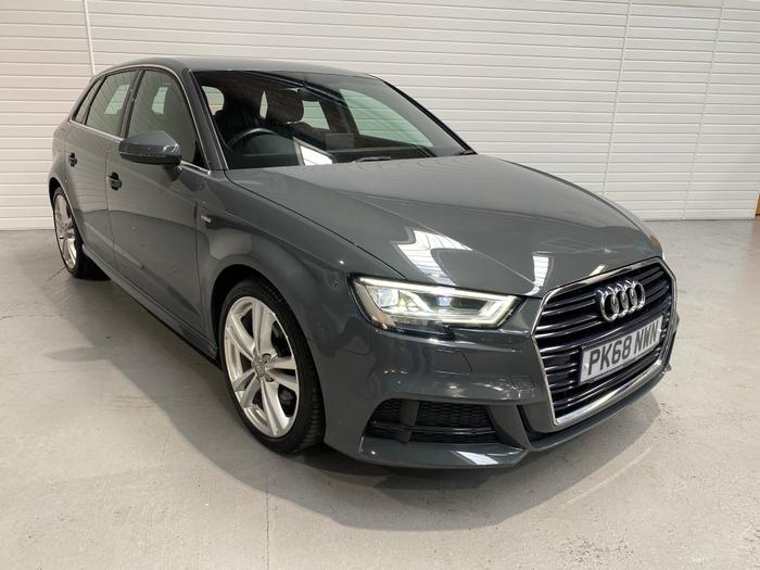 Used 2018 Audi A3 SPORTBACK TFSI S LINE GREY at Windsors of Wallasey