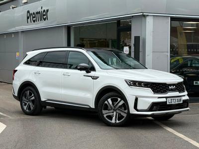 Used 2023 Kia Sorento 1.6 T-GDi ISG HEV EDITION White Pearl at Kia Motors UK