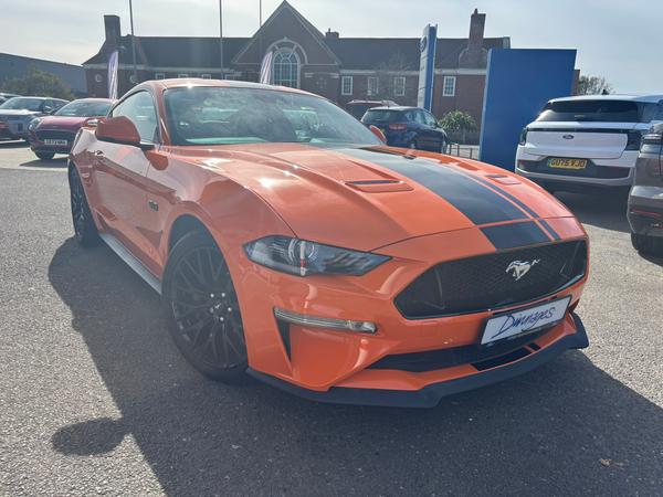 Used 2021 Ford Mustang 5.0 V8 GT Fastback 2dr Petrol SelShift Euro 6 (450 ps) Twister Orange at Dinnages