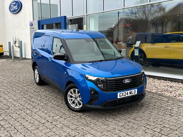 Used 2024 Ford Transit Courier 1.5 EcoBlue Limited Panel Van 5dr Diesel Manual SWB Euro 6 (s/s) (100 ps) Desert Island Blue at Dinnages