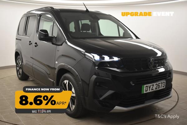 Used 2025 Peugeot RIFTER 100kW GT 52kWh 5dr Auto Black at SERE Motors