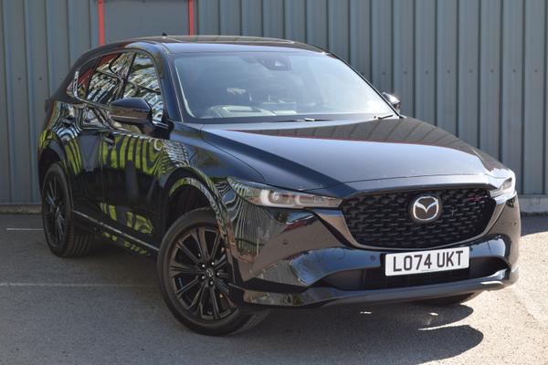 Used 2025 Mazda CX-5 2.0 e-Skyactiv G MHEV Homura 5dr Black at SERE Motors