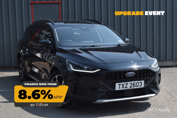 Used 2024 Ford FOCUS 1.0 EcoBoost Hybrid mHEV 155 Active X 5dr Auto Black at SERE Motors