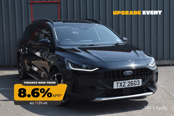 Used 2024 Ford FOCUS 1.0 EcoBoost Hybrid mHEV 155 Active X 5dr Auto Black at SERE Motors