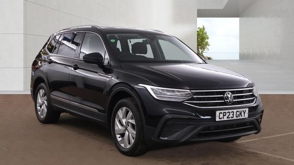 Used 2023 Volkswagen TIGUAN ALLSPACE 2.0 TDI Life 5dr DSG Black at SERE Motors