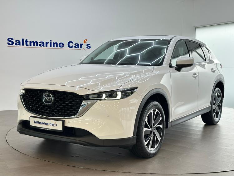 Used 2022 Mazda CX-5 2.0 SKYACTIV-G Sport SUV 5dr Petrol Manual Euro 6 (s/s) (165 ps) Arctic White at #sitename#