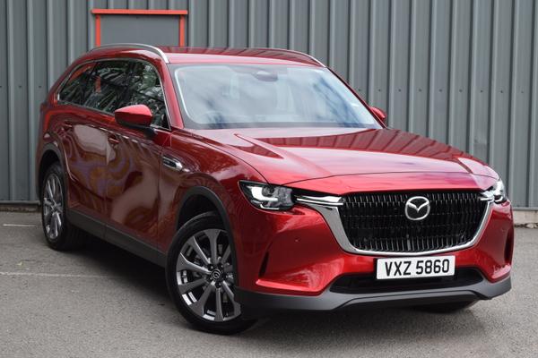 Used 2026 Mazda CX-80 3.3d Exclusive-Line 5dr Auto AWD Red at SERE Motors