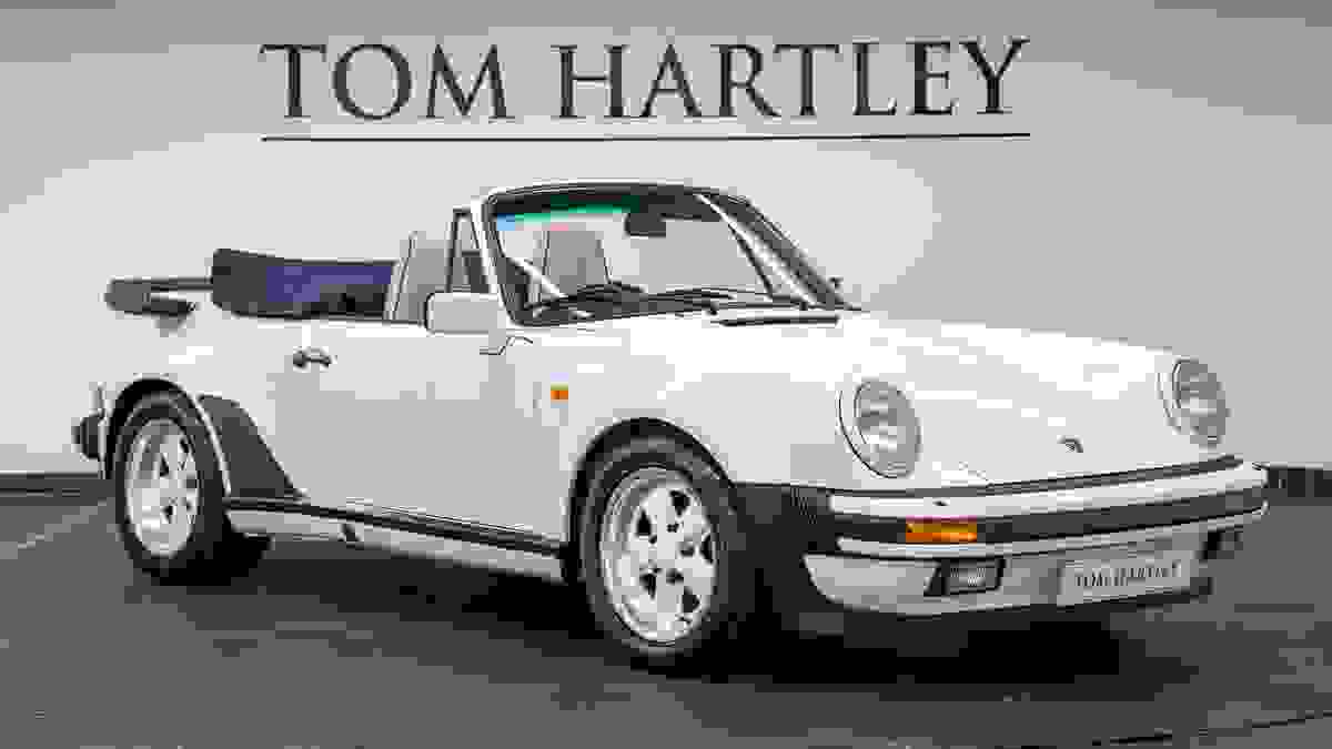 Used 1988 Porsche 911 TURBO CABRIOLET Grand Prix WHITE at Tom Hartley