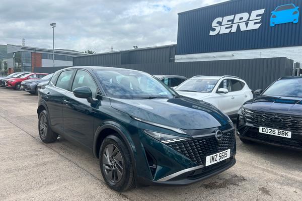 Used 2025 Nissan QASHQAI 1.3 DiG-T MH Acenta Premium 5dr Green at SERE Motors