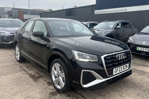 Used 2023 Audi Q2 35 TFSI S Line 5dr S Tronic Black at SERE Motors