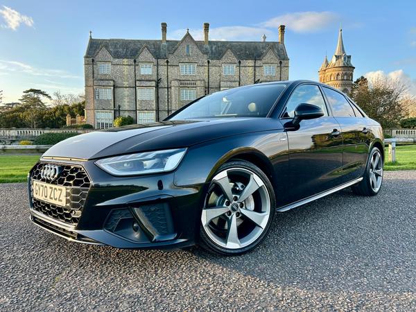 2020 A4 2.0 TFSI 40 BLACK EDITION SALOON 4DR PETROL S TRONIC EURO 6... photo