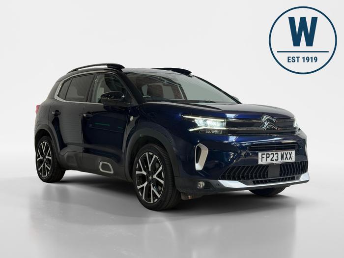 Used 2023 Citroen C5 Aircross 1.2 PureTech C-Series Edition SUV 5dr Petrol EAT8 Euro 6 (s/s) (130 ps) Blue at Gravells