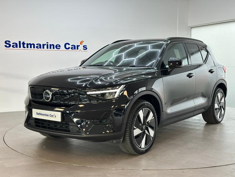 Used 2023 Volvo XC40 Recharge Twin 82kWh Core SUV 5dr Electric Auto AWD (408 ps) Black at #sitename#
