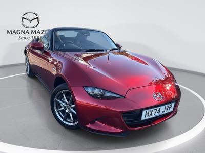 Used 2024 Mazda MX-5 1.5 SKYACTIV-G Exclusive-Line Roadster 2dr Petrol Manual Euro 6 (s/s) (132 ps) at Magna Mazda