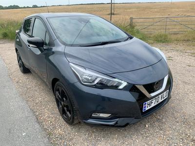 Used 2020 Nissan MICRA IG-T N-TEC at Dorchester Nissan