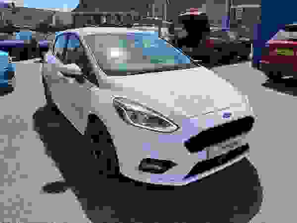 Used 2021 Ford Fiesta 1.0T EcoBoost ST-Line Edition Hatchback 5dr Petrol Manual Euro 6 (s/s) (95 ps) Frozen White at Dinnages