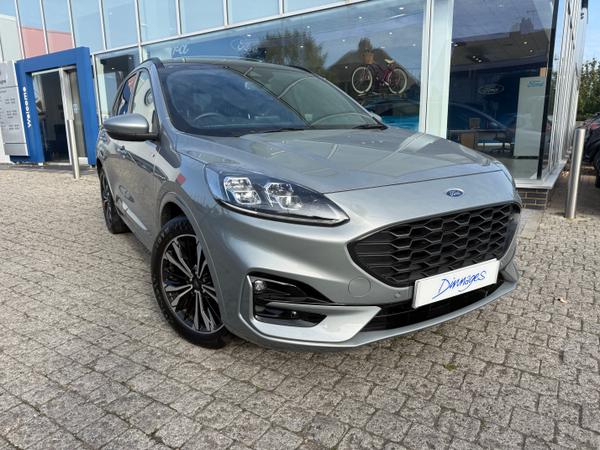 Used 2023 Ford Kuga 2.5h Duratec ST-Line X Edition SUV 5dr Petrol Hybrid CVT Euro 6 (s/s) (190 ps) Silver at Dinnages