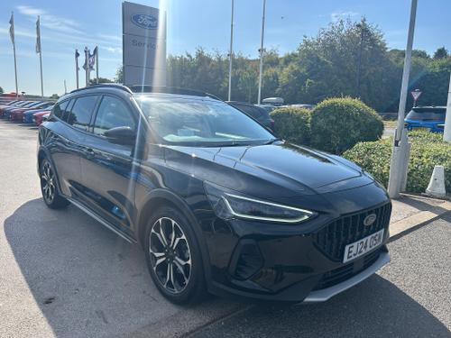 Used 2024 Ford Focus 1.0 MHEV ACTIVE X ESTATE MILD HYBRID MEGA SPEC Agate Black at Lawtons of Tadcaster