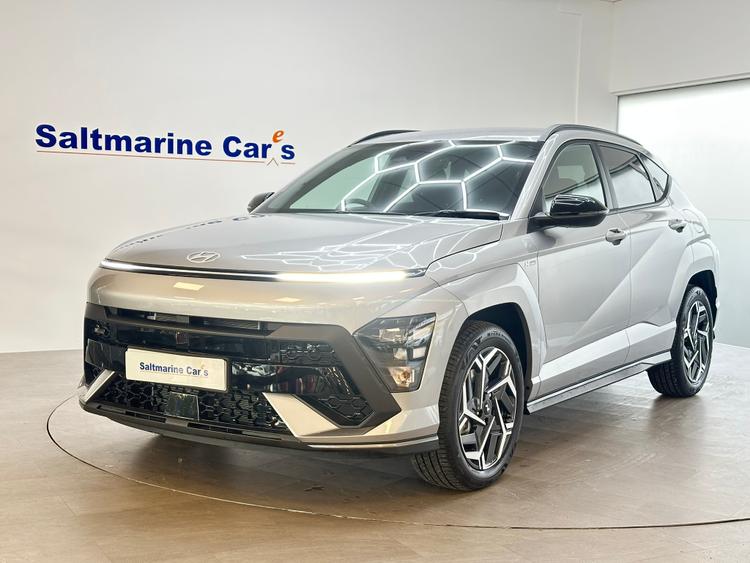 Used 2026 Hyundai KONA 1.0 T-GDi N Line SUV 5dr Petrol Manual Euro 6 (s/s) (115 ps) Shimmering Silver at #sitename#