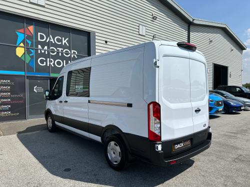 Used 2026 Ford Transit Trend L3H2 FWD, Toilet, Mess, Kitchen, Welfare, Van, Air-Con, Solar Panel, Diesel Heater, Microwave, Delivery Miles ~ at Dack Vans
