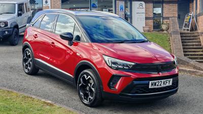 Used 2022 Vauxhall Crossland 1.2 Turbo Ultimate SUV 5dr Petrol Auto Euro 6 (s/s) (130 ps) at Motorhouse Coleford