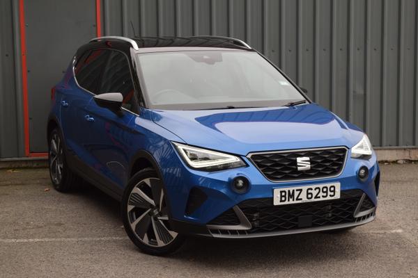 Used 2023 SEAT ARONA 1.0 TSI 110 FR Sport 5dr Blue at SERE Motors