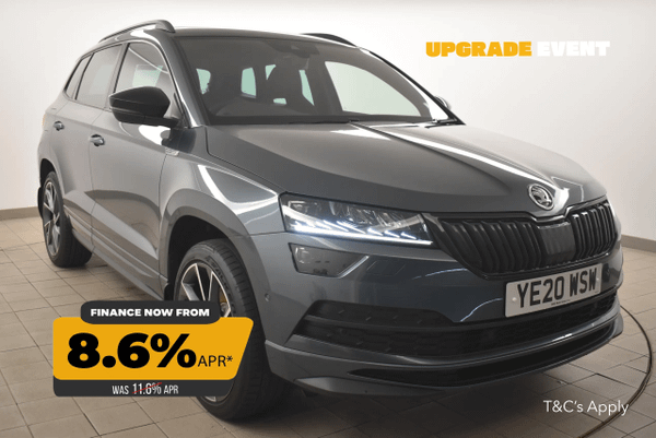 Used 2020 Skoda KAROQ 2.0 TSI [190] Sport Line 4x4 5dr DSG Grey at SERE Motors