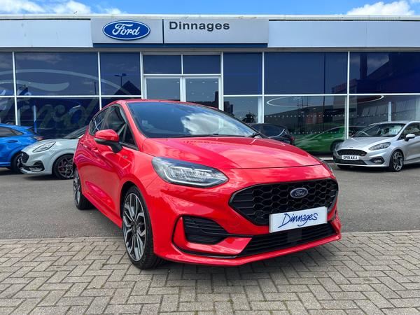 Used 2023 Ford Fiesta 1.0T EcoBoost MHEV ST-Line X Edition Hatchback 5dr Petrol Manual Euro 6 (s/s) (125 ps) at Dinnages