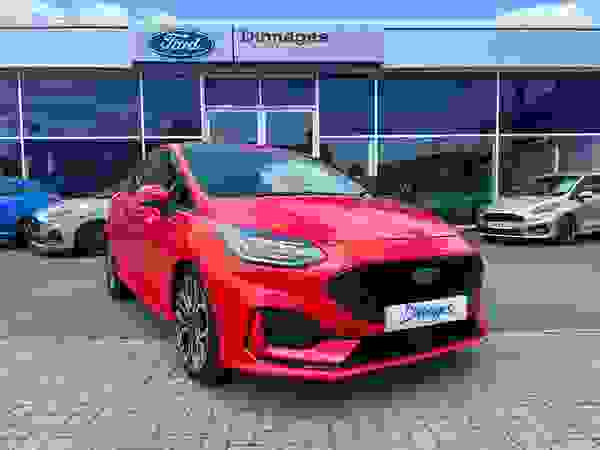 Used 2023 Ford Fiesta 1.0T EcoBoost MHEV ST-Line X Edition Hatchback 5dr Petrol Manual Euro 6 (s/s) (125 ps) Race Red at Dinnages