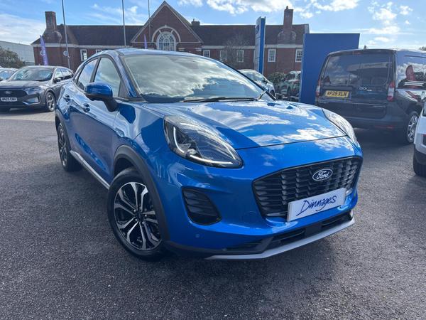 Used 2024 Ford Puma 1.0T EcoBoost MHEV Titanium SUV 5dr Petrol Hybrid Manual Euro 6 (s/s) (125 ps) at Dinnages