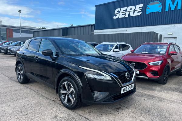 Used 2022 Nissan QASHQAI 1.3 DiG-T MH N-Connecta 5dr Black at SERE Motors