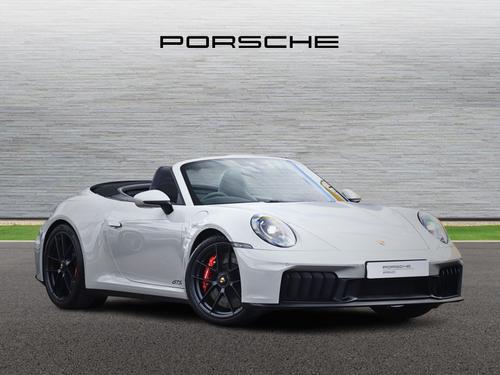 PORSCHE 911 3.6 T-Hybrid 992 Carrera GTS Convertible 2dr Petrol Hybrid PDK Euro 6 (s/s) (541 ps)