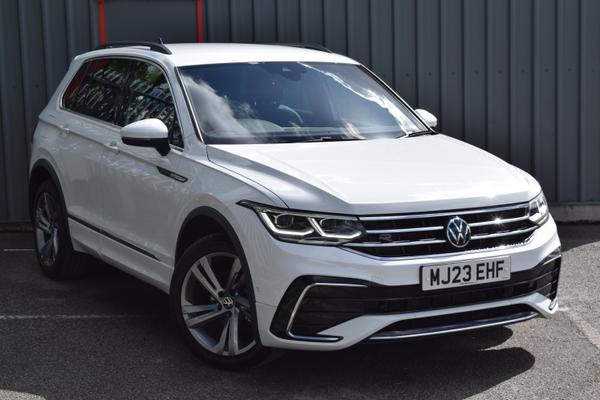 Used 2023 Volkswagen TIGUAN 1.5 TSI 150 R-Line Edition 5dr DSG White at SERE Motors