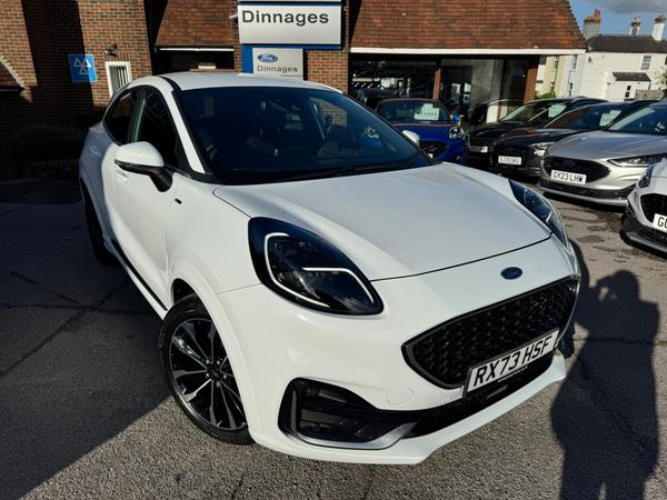 Used 2023 Ford Puma 1.0T EcoBoost MHEV ST-Line Vignale SUV 5dr Petrol Hybrid DCT Euro 6 (s/s) (155 ps) at Dinnages