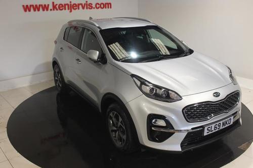 Used 2019 Kia Sportage 1.6 T-GDi 2 SUV 5dr Petrol Manual AWD Euro 6 (s/s) (174 bhp) Silver at Ken Jervis