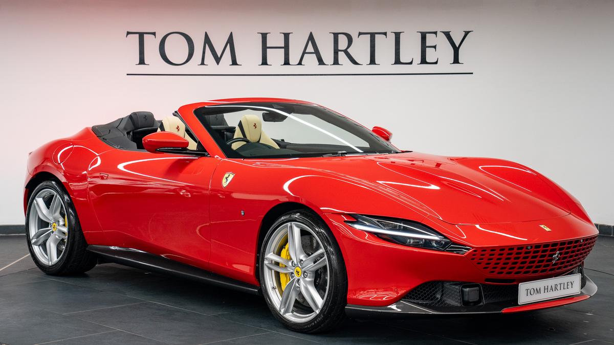 Used 2024 Ferrari Roma Spider Rosso Corsa at Tom Hartley