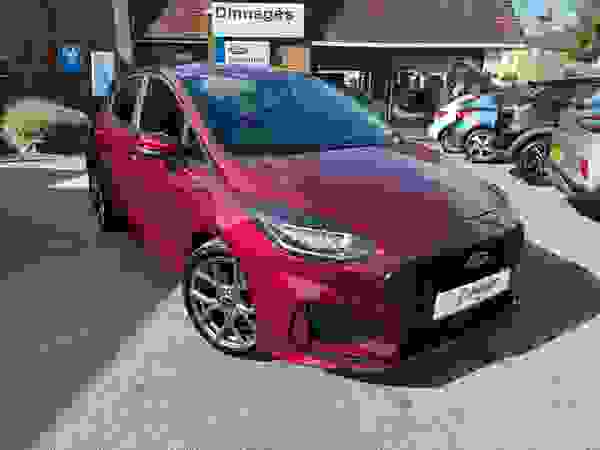 Used 2022 Ford FIESTA ST-LINE 1.0T ECOBOOST 125PS MHEV 5DR BEAUTIFUL BERRY at Dinnages