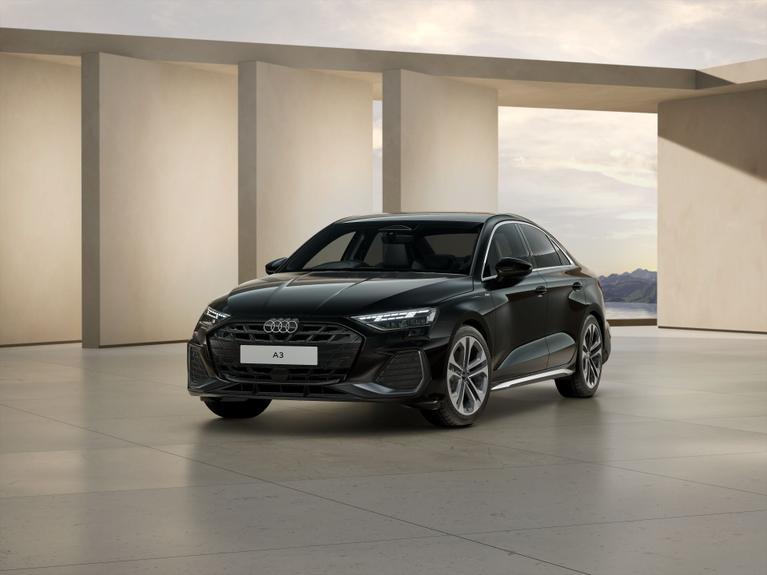 Used 2026 Audi A3 Saloon S line TFSI 150 PS S tronic Mythos Black at JCT600