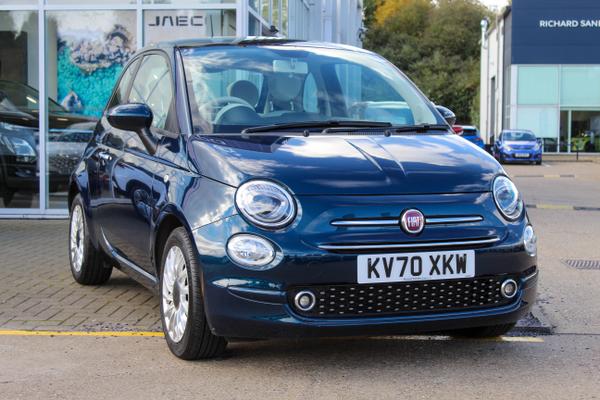 Used 2020 Fiat 500 1.0 MHEV Lounge Hatchback 3dr Petrol Manual Euro 6 (s/s) (70 bhp) at Richard Sanders