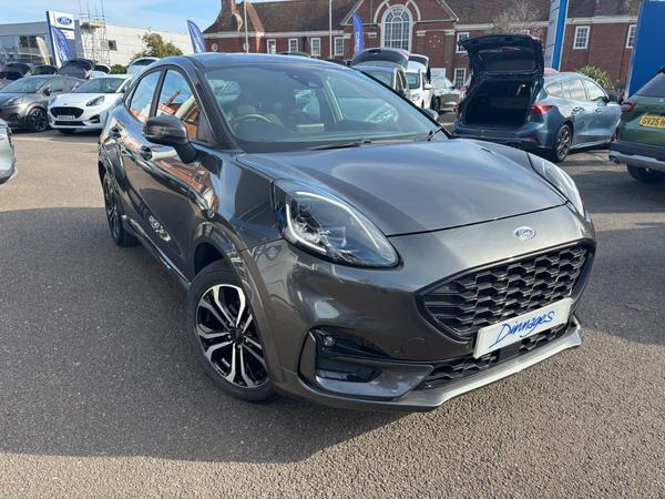 Used 2022 Ford Puma 1.0T EcoBoost MHEV ST-Line SUV 5dr Petrol Hybrid Manual Euro 6 (s/s) (125 ps) at Dinnages