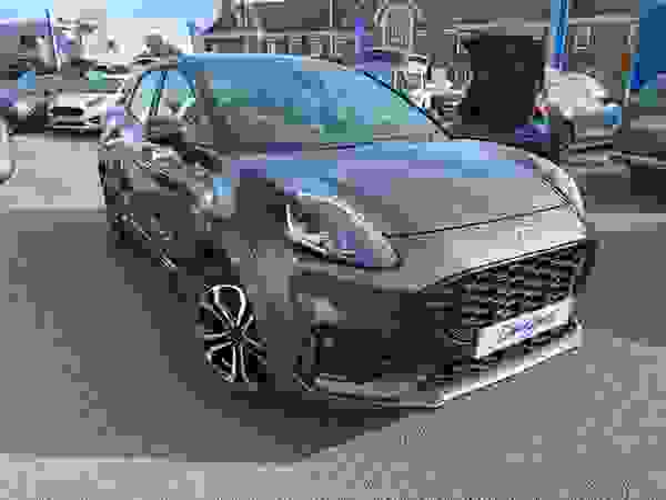 Used 2022 Ford Puma 1.0T EcoBoost MHEV ST-Line SUV 5dr Petrol Hybrid Manual Euro 6 (s/s) (125 ps) Magnetic Grey at Dinnages